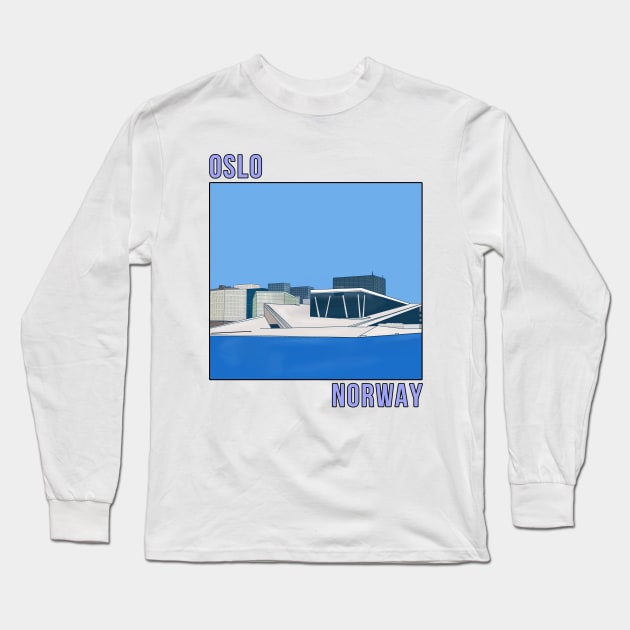 Oslo Norway Long Sleeve T-Shirt by DiegoCarvalho